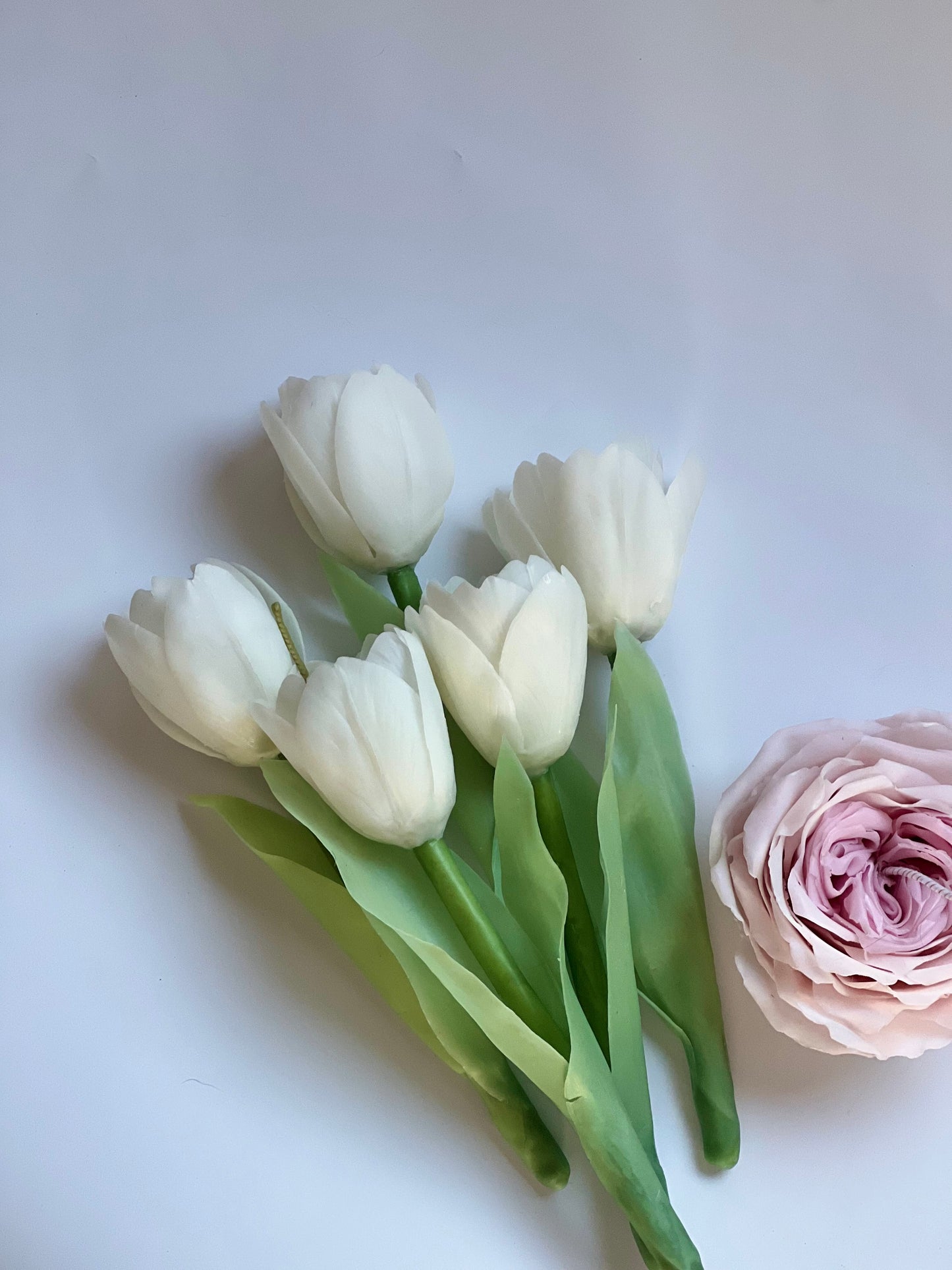 Handmade Tulip Candle with a stem