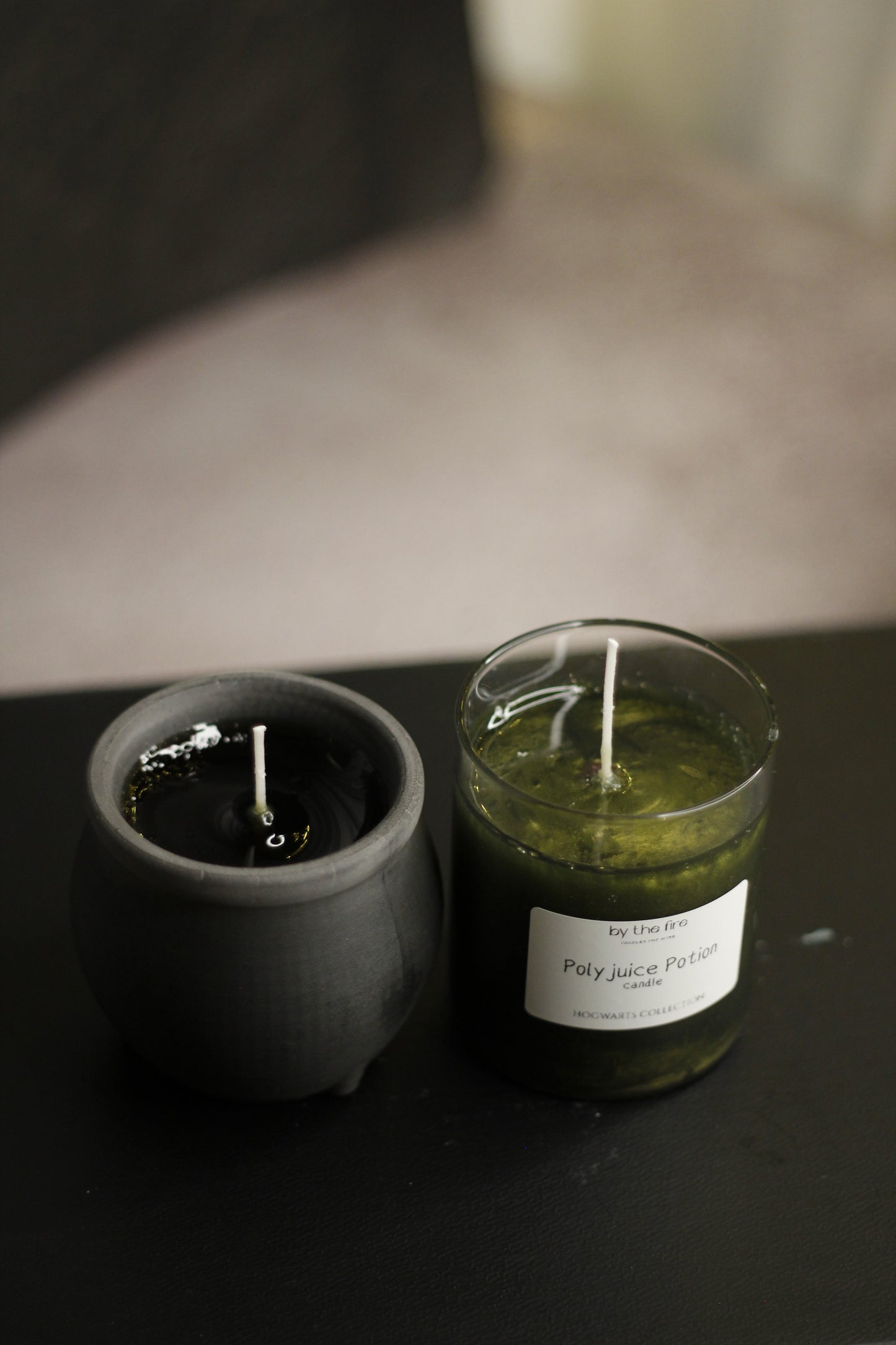 Cauldron with Polyjuice Potion Candle