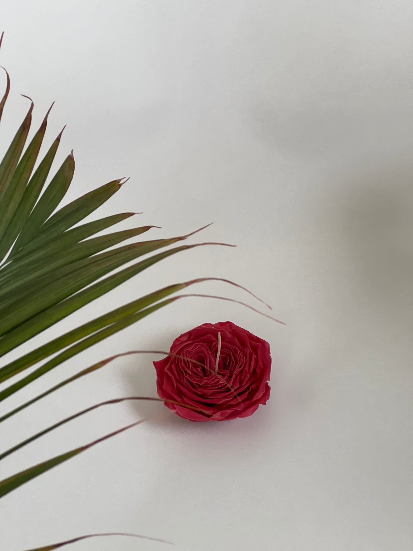 Ohara Rose Flower Candle