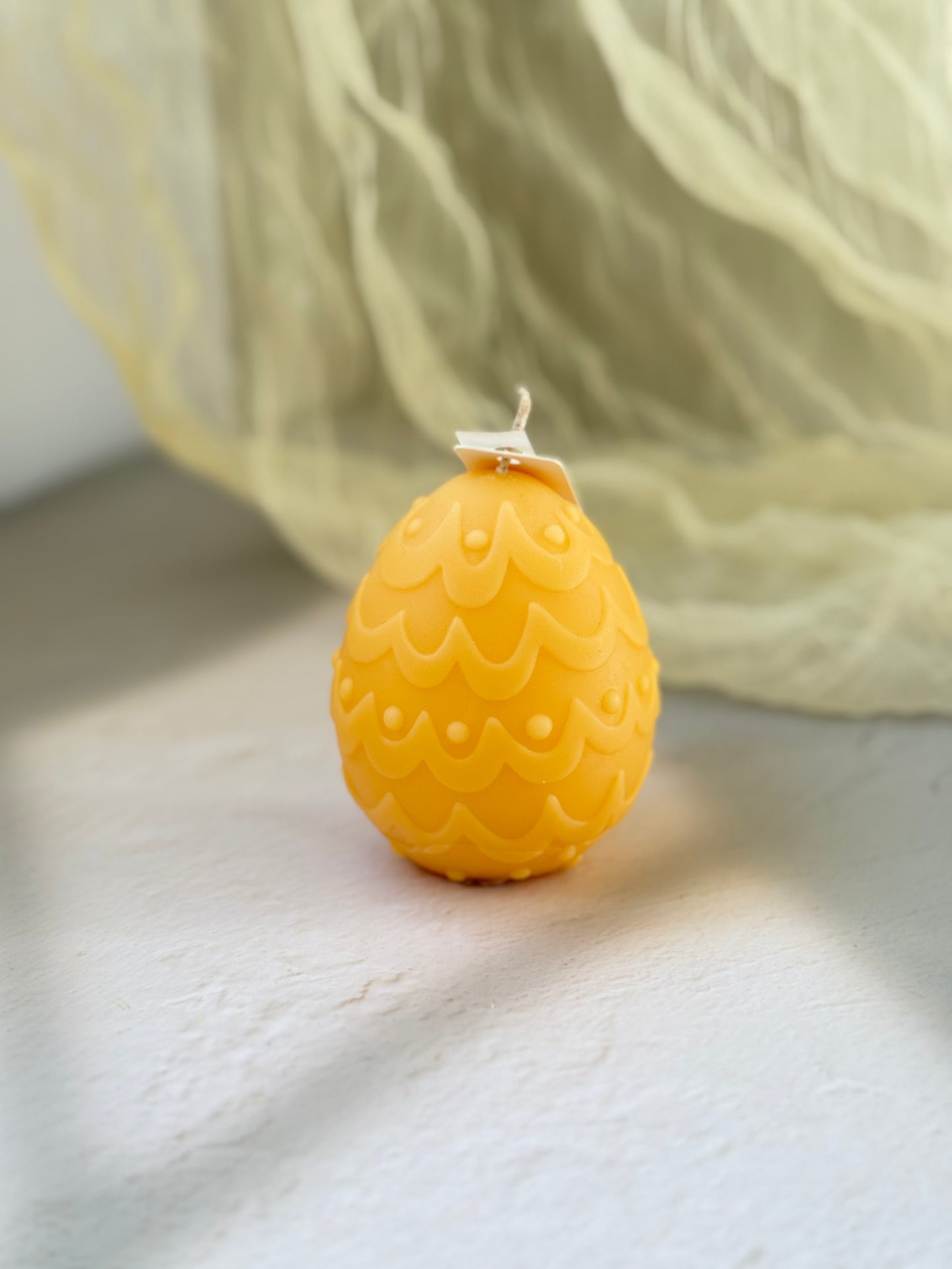 Easter Ribbon Egg Candle – 180g