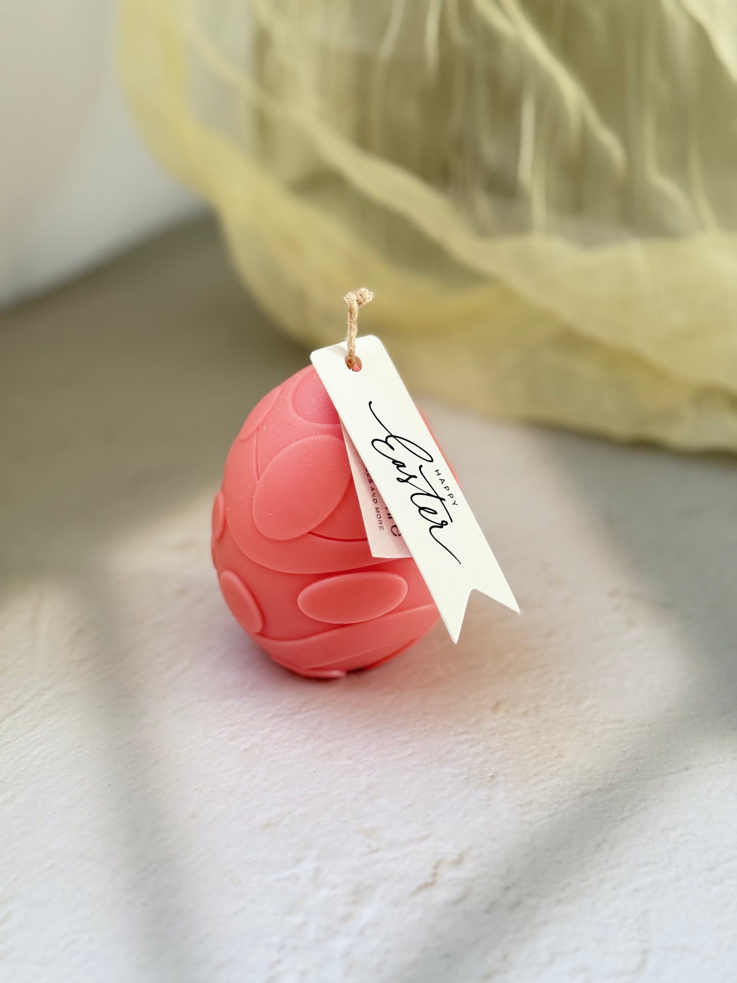 Easter Polka Dot Egg Candle – 180g