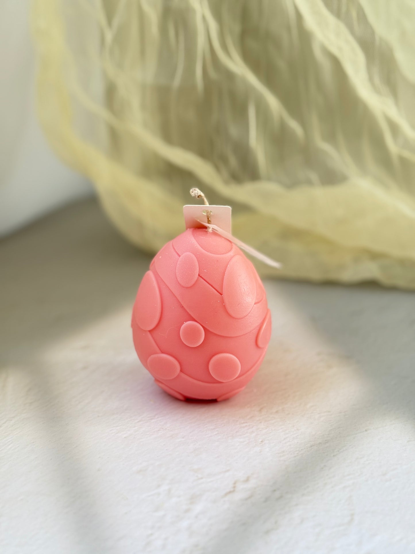 Easter Polka Dot Egg Candle – 180g