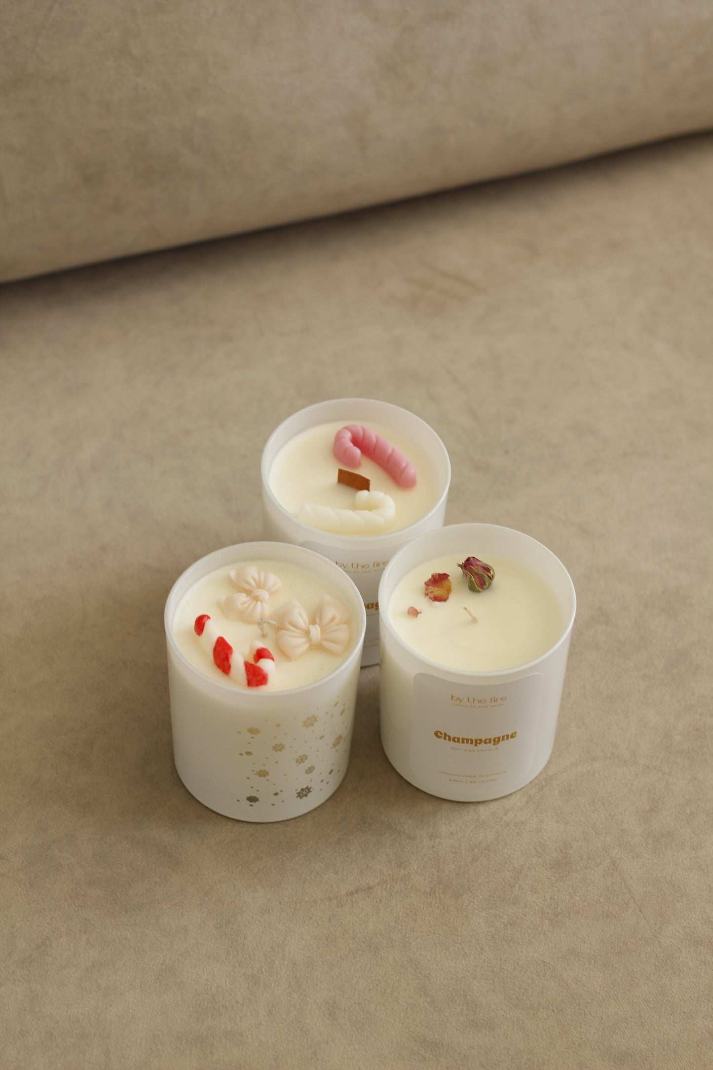 Champagne candle 220gr