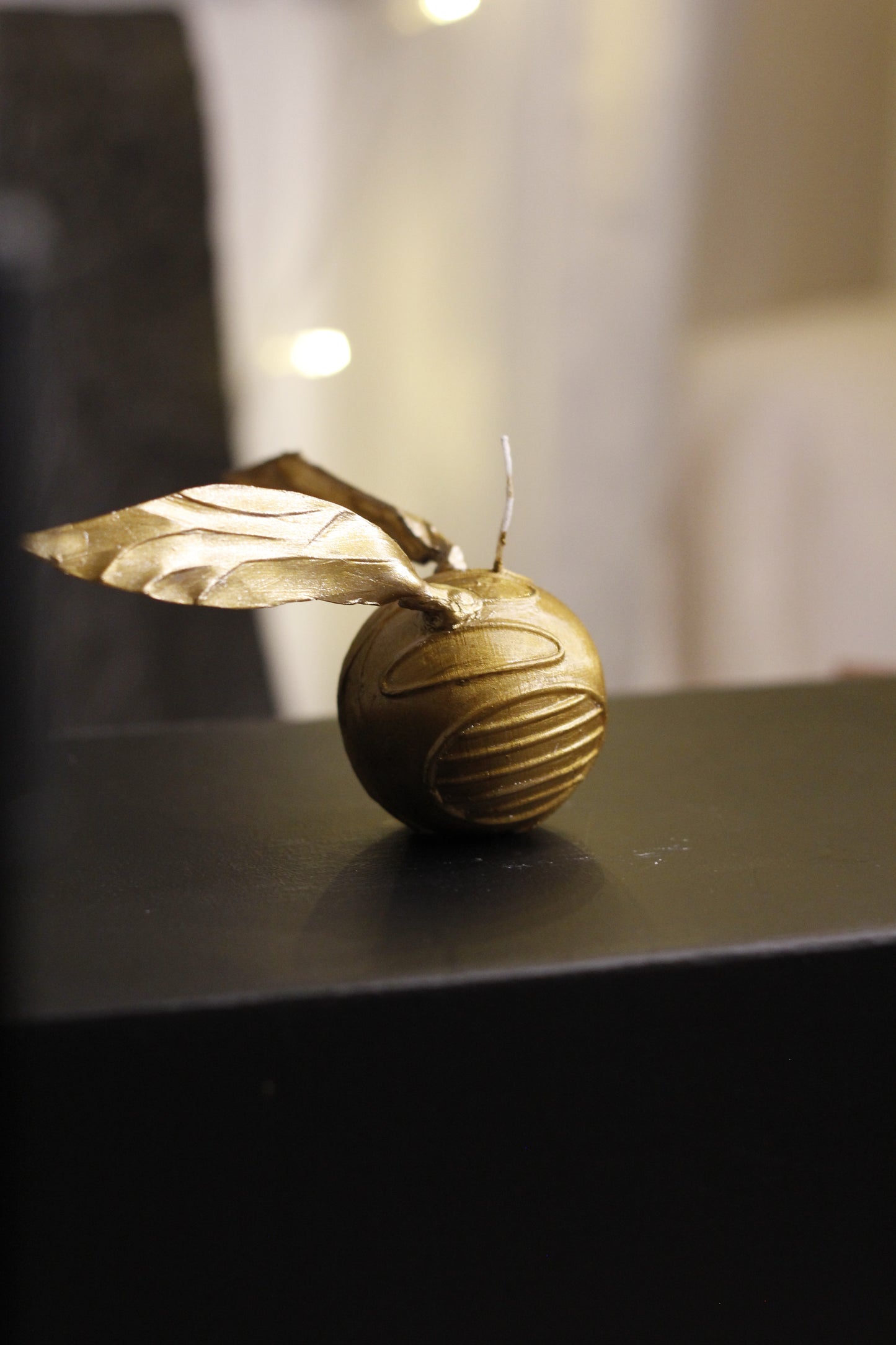 Golden Snitch Candle