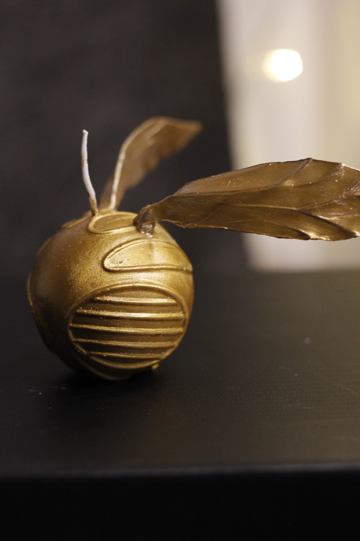 Golden Snitch Candle