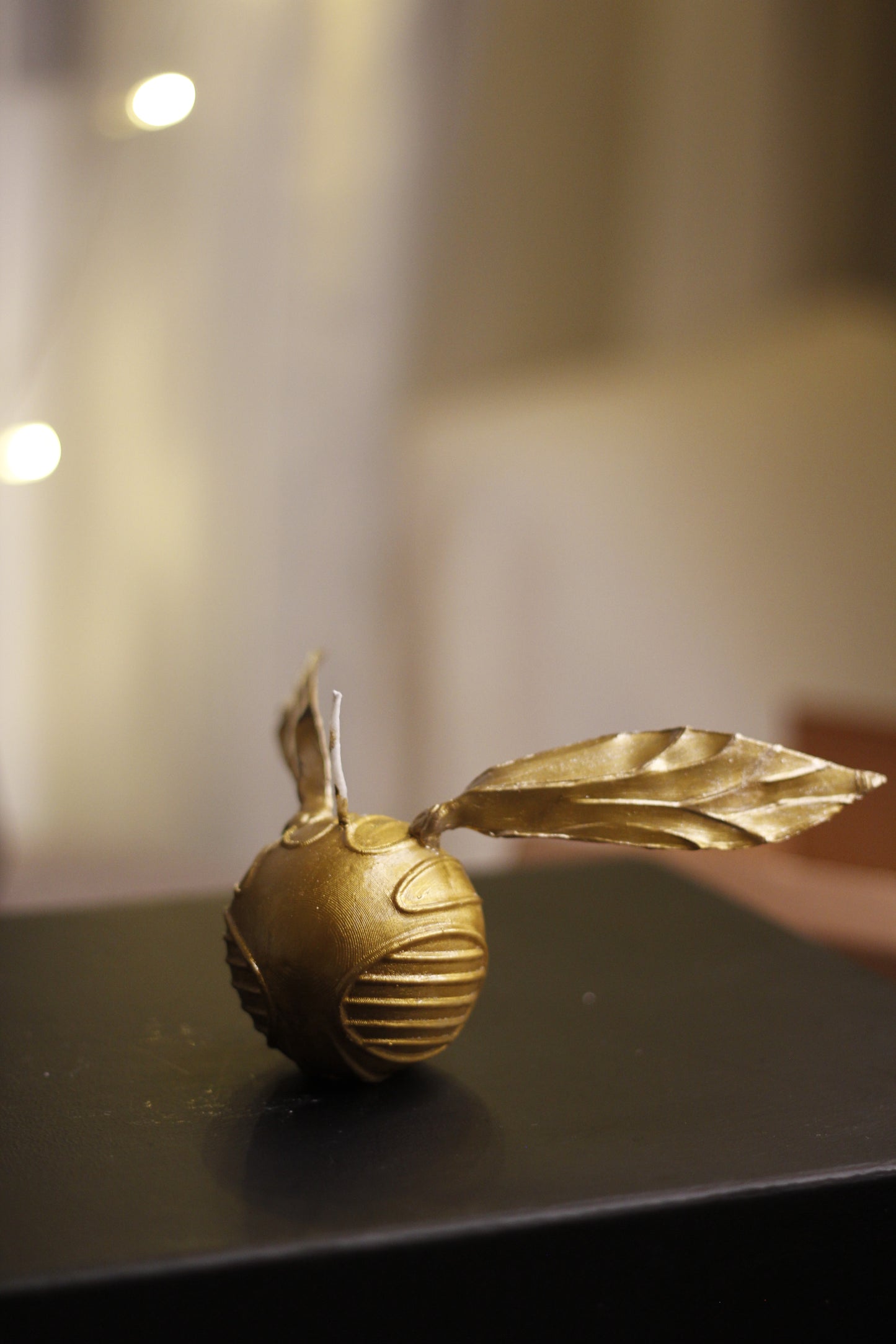 Golden Snitch Candle