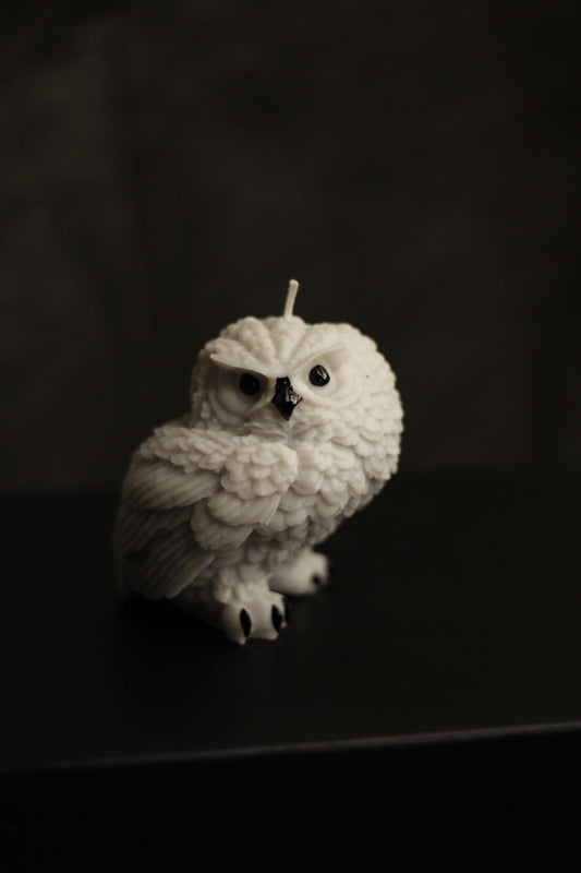 Hedwig the Owl Candle