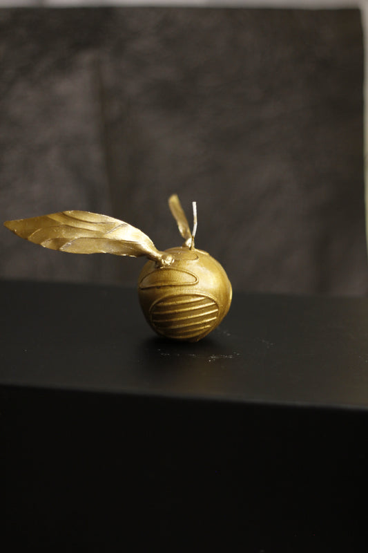 Golden Snitch Candle